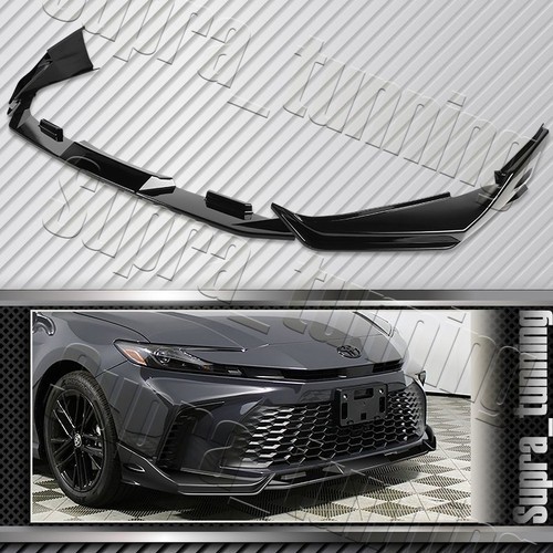 Painted blk front bumper lip - blk,