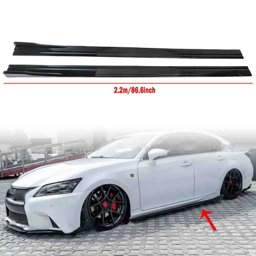 Side skirt lips panel - skirt,